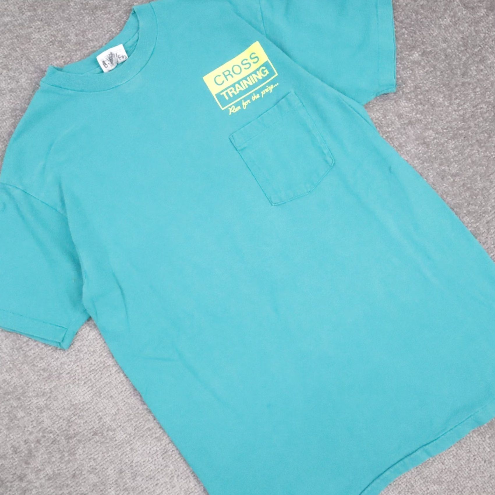 Vintage VINTAGE 90s Wyldwood Summer Camp T-Shirt Large Blue Short Sleeve Mens Size US L / EU 52-54 / 3 - 7 Thumbnail