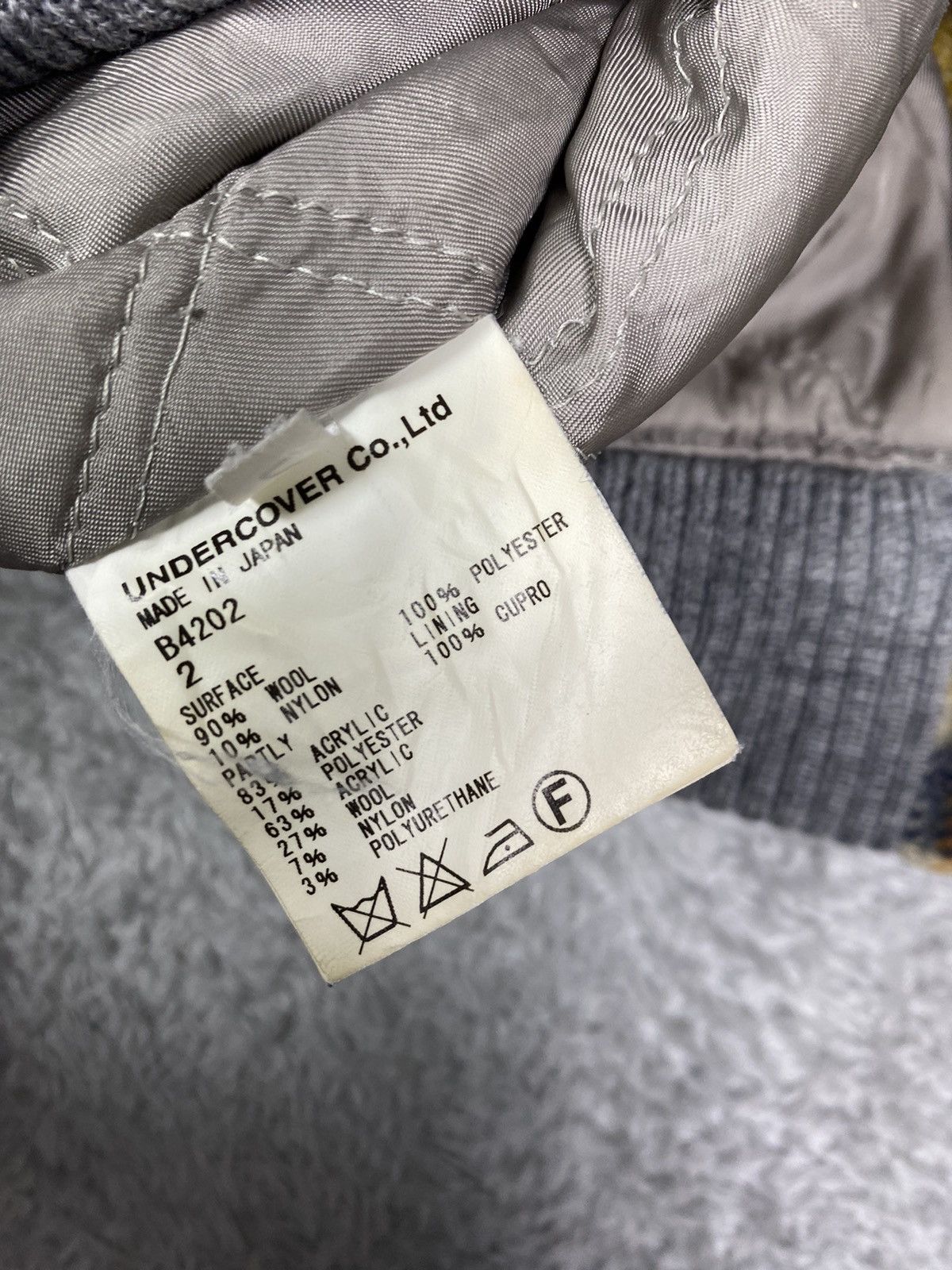 Undercover Undercoverism UISM Sherpa Tartan Jacket. J052 Size US M / EU 48-50 / 2 - 12 Thumbnail