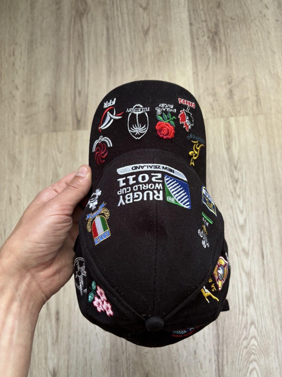 Other RUGBY WORLD CUP 2011 EMBROIDERY black CAP Size ONE SIZE - 11 Thumbnail