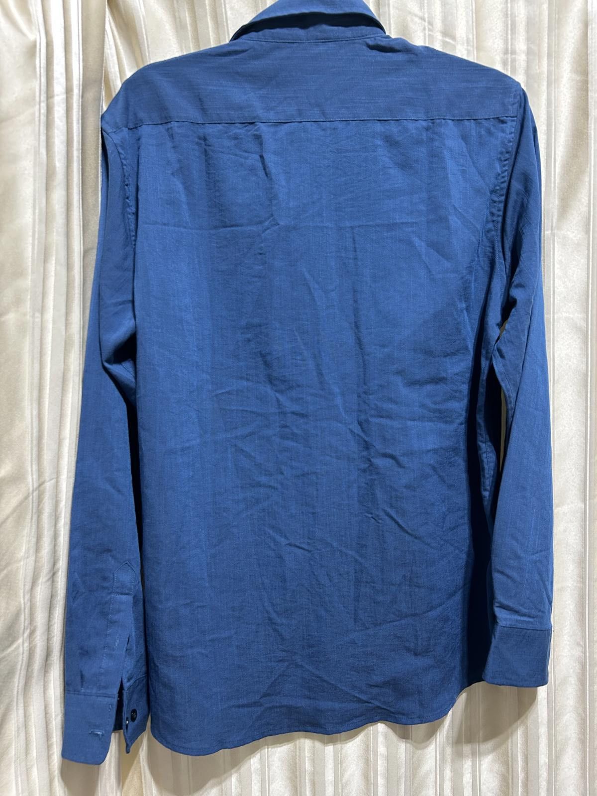Designer Coofandy Men's Blue Button-Down Casual Shirt - Size M Size US M / EU 48-50 / 2 - 4 Thumbnail