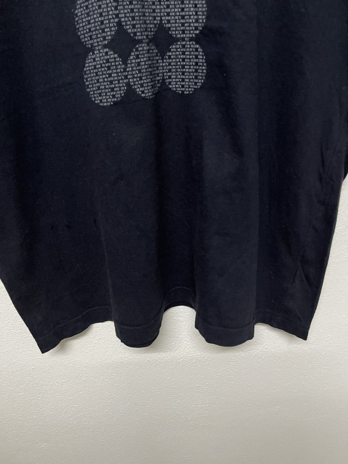 Burberry 90s BURBERRY LONDON POLKA MONOGRAM TSHIRT Size US S / EU 44-46 / 1 - 6 Thumbnail