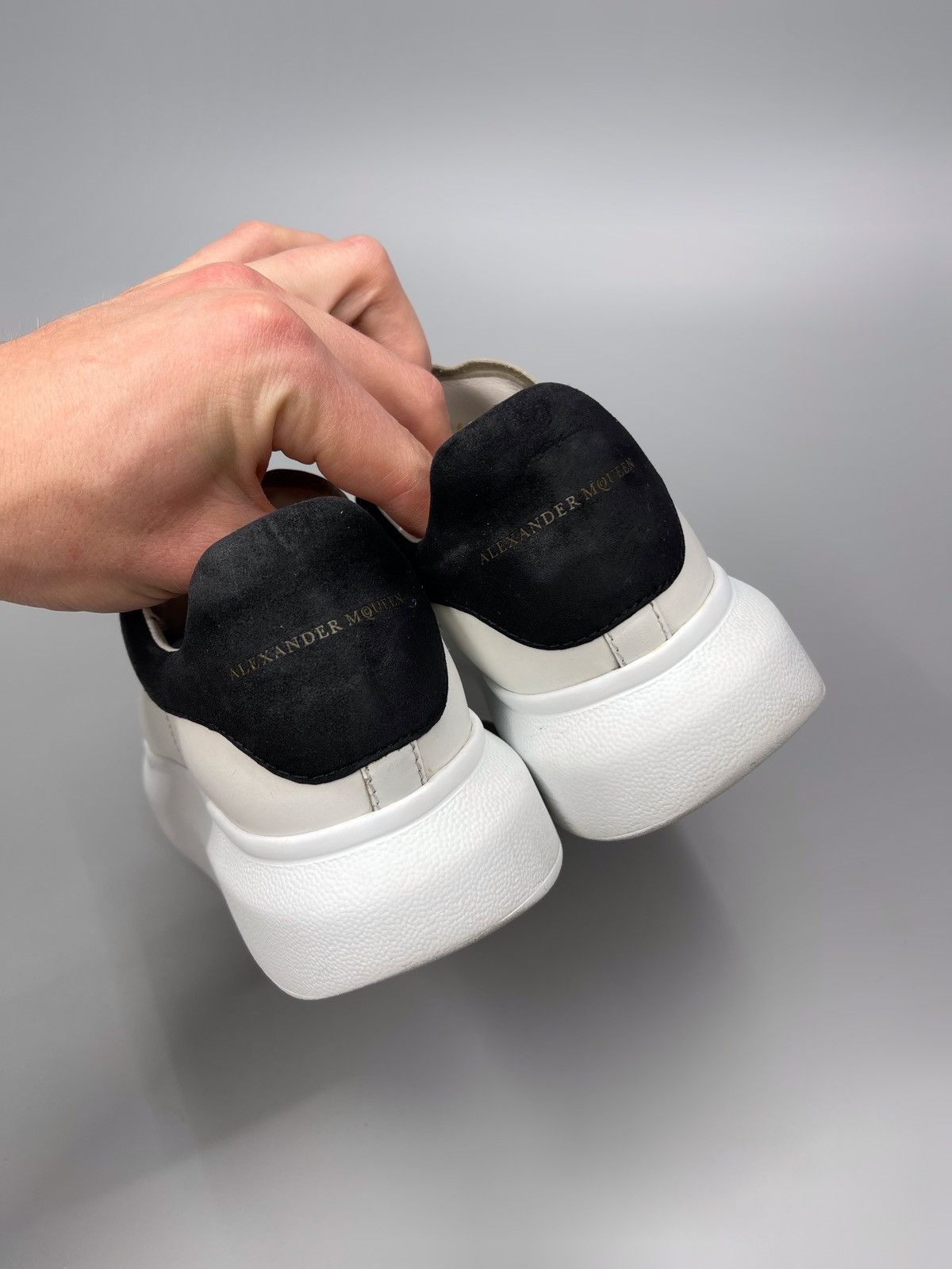Alexander McQueen Alexander Mcqueen White Oversize Sneakers Size US 6 / IT 36 - 12 Thumbnail