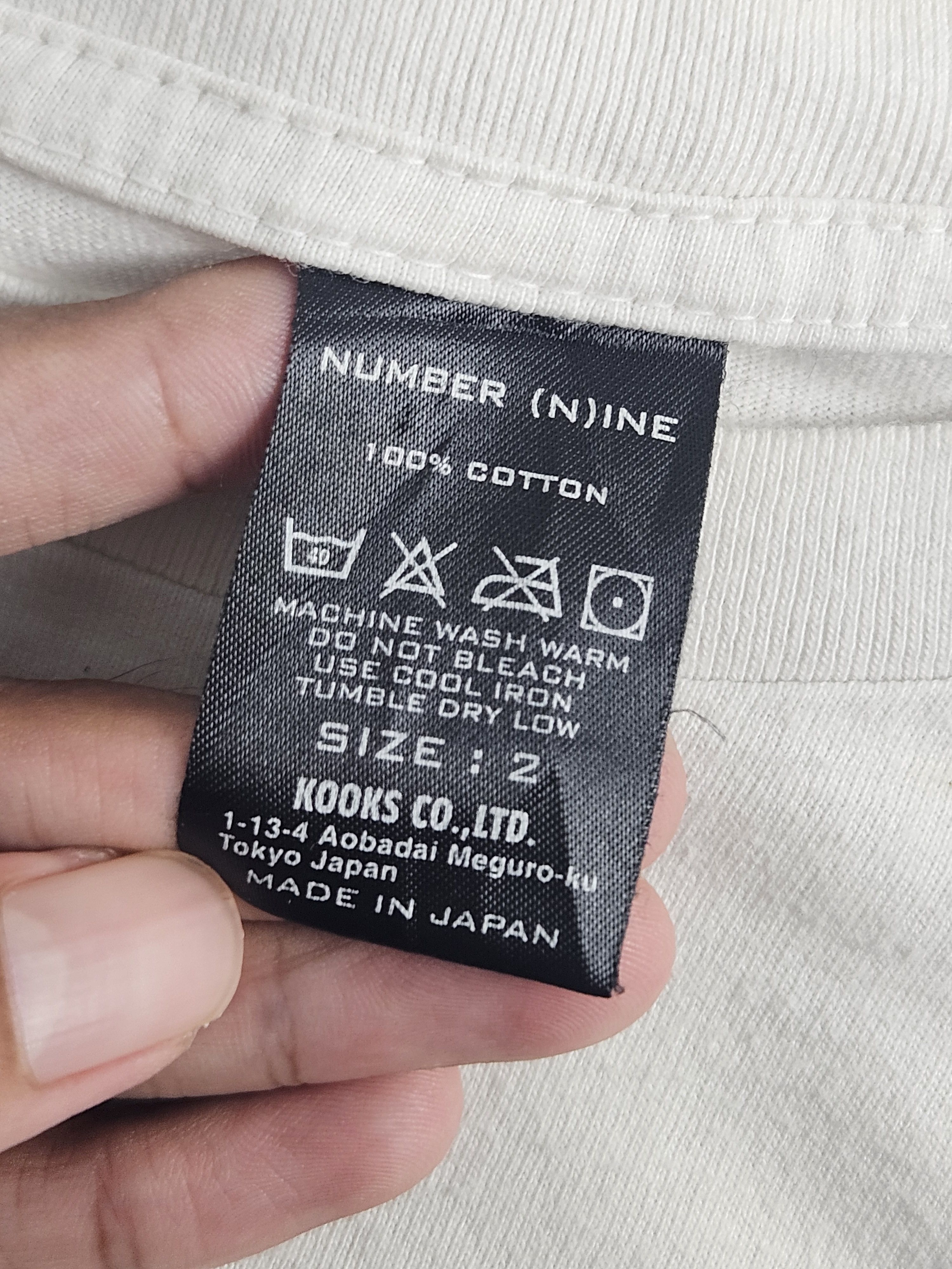 Number (N)ine Numbernine Pennyroyal Tea Nirvana Shirt Size US M / EU 48-50 / 2 - 5 Thumbnail