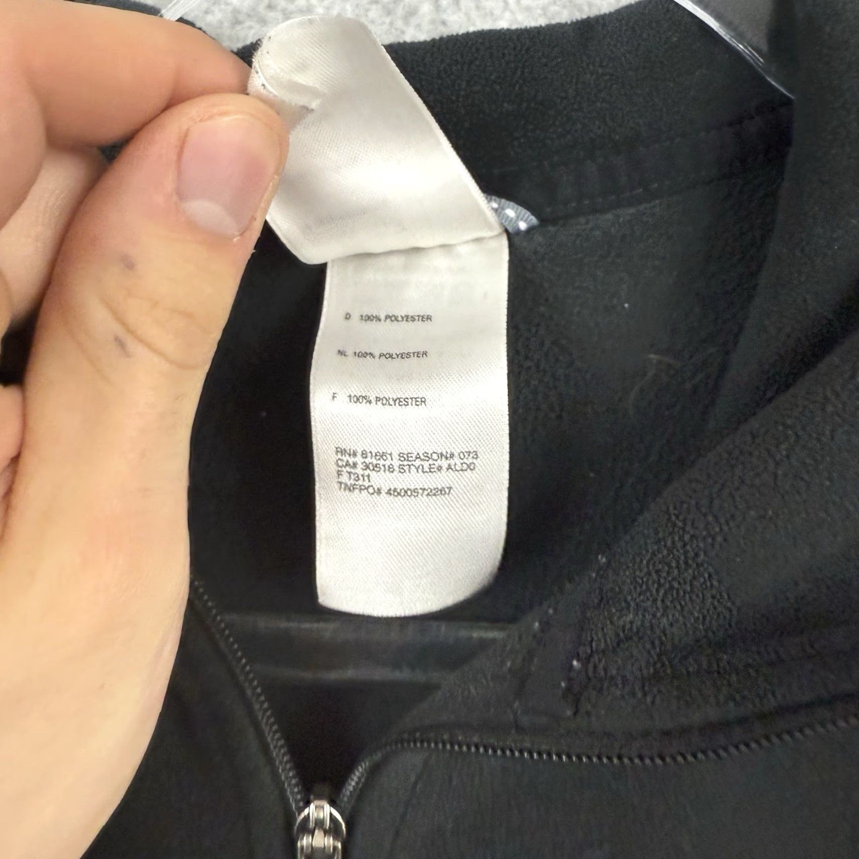 The North Face The North Face TKA 100 Black Mens M Quarter Zip Pullover Fleece Jacket Gorpcore Size US M / EU 48-50 / 2 - 6 Thumbnail