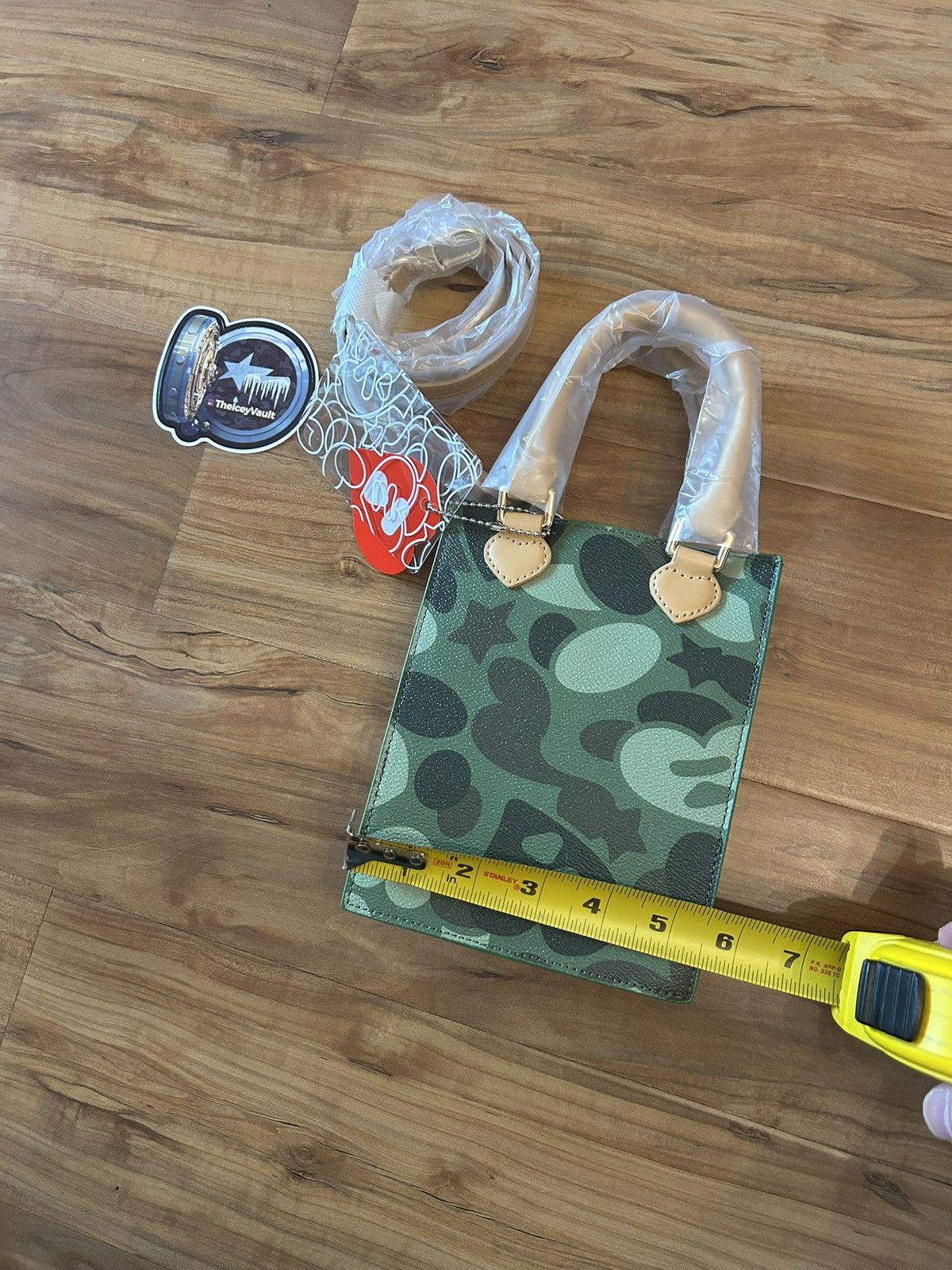 Bape Bape Green Apee Camo Mini Tote Bag Size ONE SIZE - 8 Thumbnail
