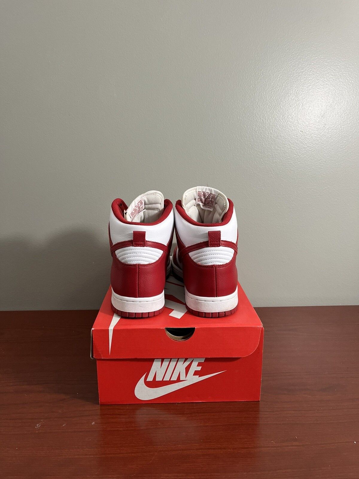 Nike Nike Dunk High St. Johns 2016 btts pack Size 10 Virgil Red Size US 10 / EU 43 - 7 Thumbnail