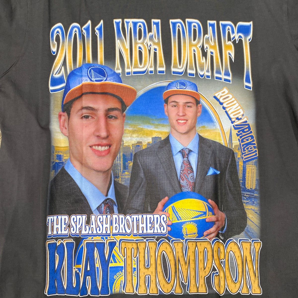 Vintage Grace Court Klay Thompson Shirt Size US L / EU 52-54 / 3 - 2 Thumbnail