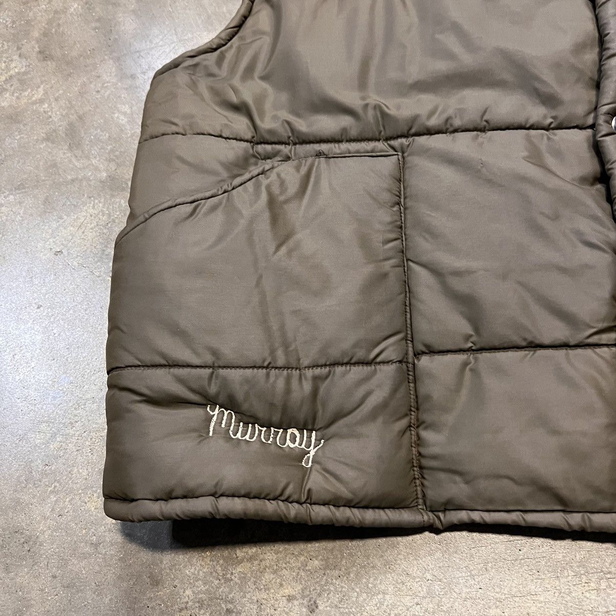 Vintage Vintage 80s Puffer Vest Brown Quilted Boxy Case Western Boxy Size US XL / EU 56 / 4 - 4 Thumbnail