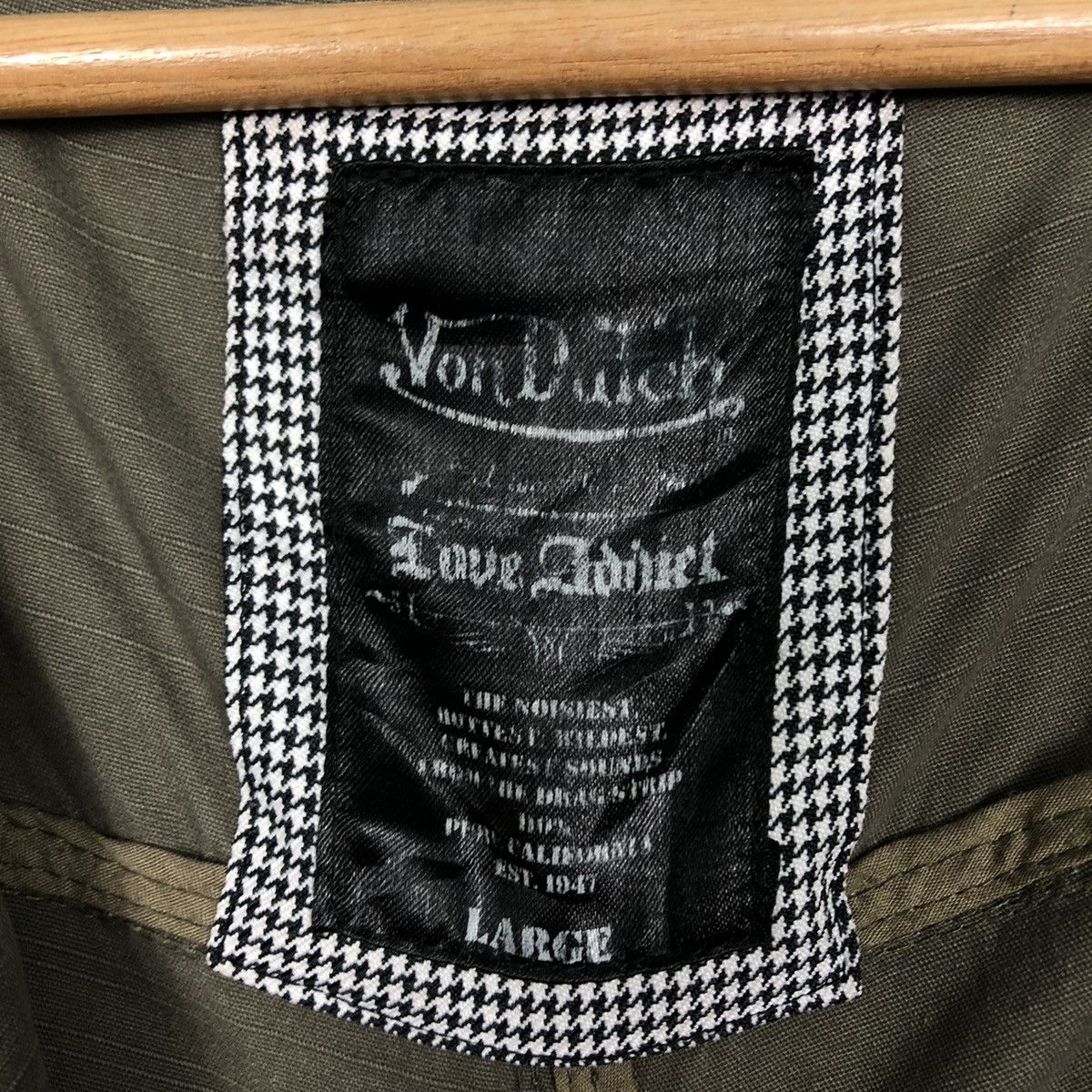 Japanese Brand × Von Dutch 📌Vintage Parka Biker Jacket Von Dutch Bondage Parachute Size US L / EU 52-54 / 3 - 18 Thumbnail