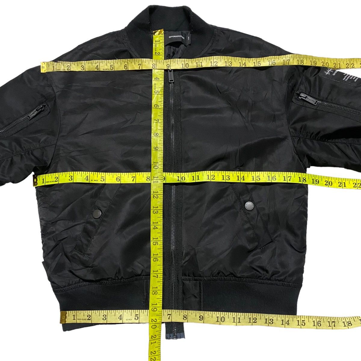 GU × Undercover GU Undercover Freedom Noise MA-1 Bomber Jacket Size XXS / US 00 / IT 34 - 16 Thumbnail