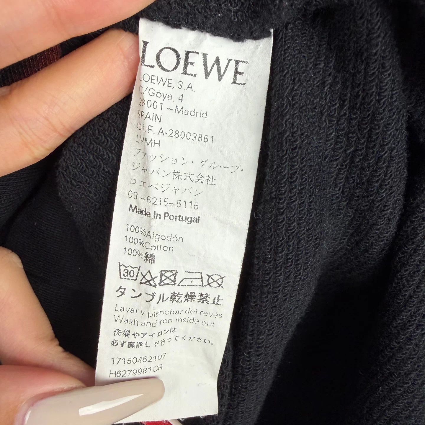 Loewe LOEWE dog head sweatshirt, size XS Size US XS / EU 42 / 0 - 4 Thumbnail