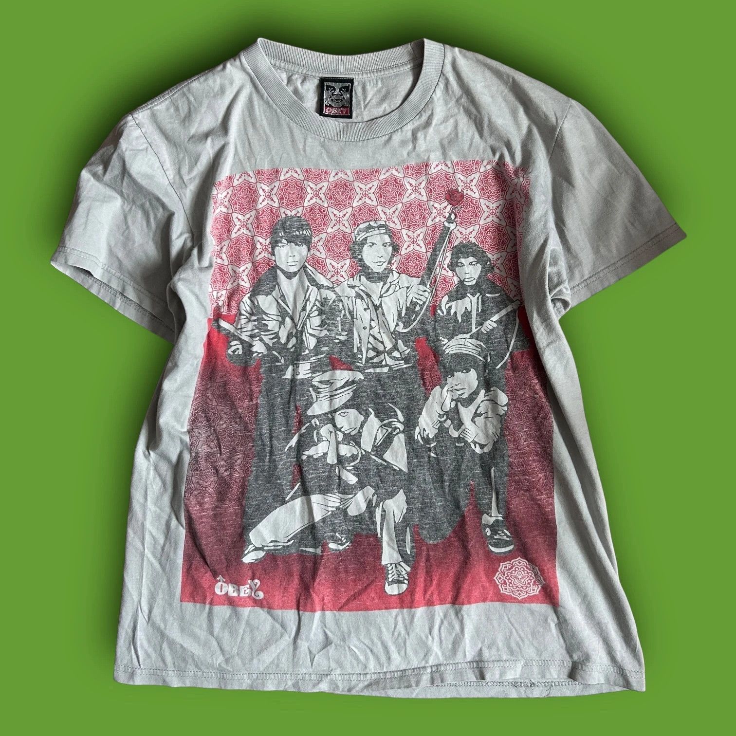 Obey Obey Old School Skate T Shirt Size US S / EU 44-46 / 1 - 3 Thumbnail