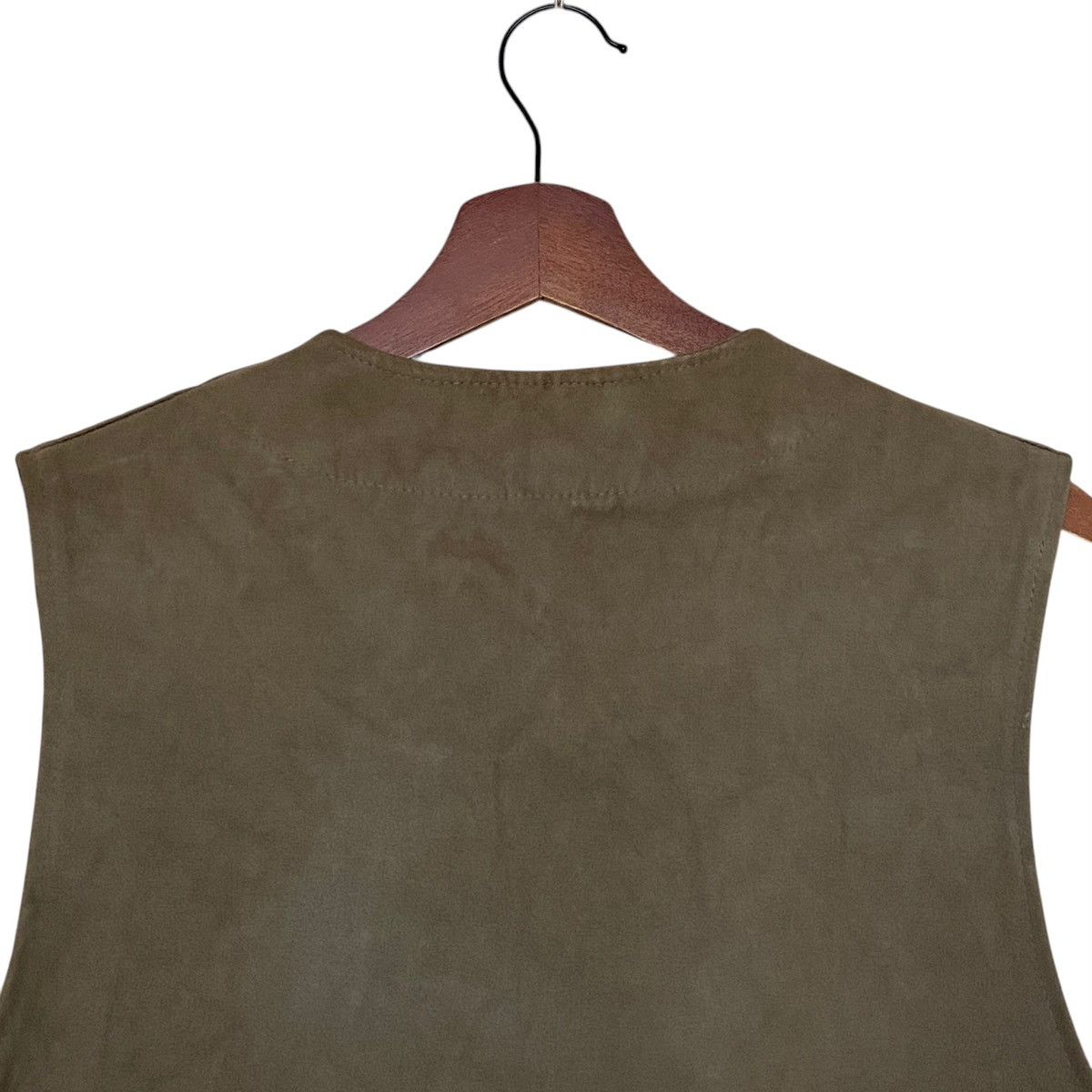 Filson Vintage Brand Sweat Leather Vest 1990s Size US M / EU 48-50 / 2 - 2 Thumbnail