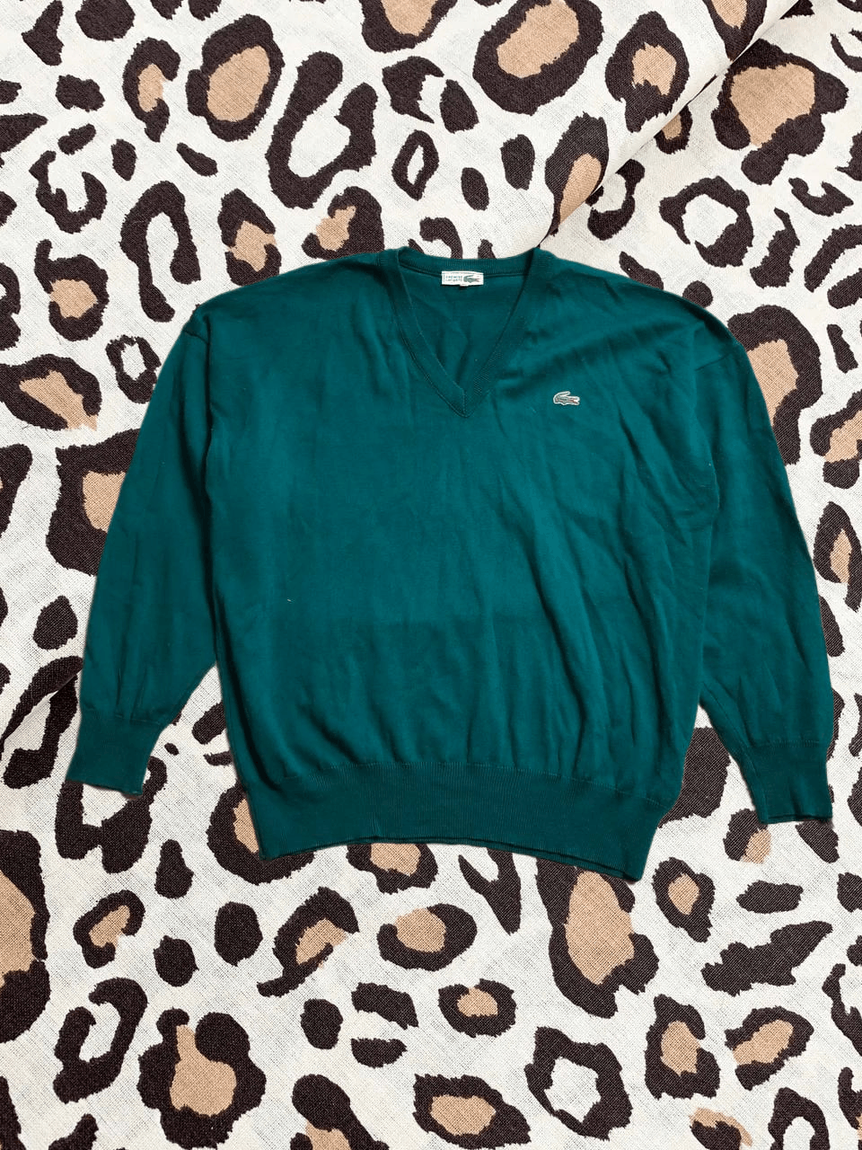 Lacoste Vintage Lacoste Green CASUAL Sweater STREETWEAR Size M / US 6-8 / IT 42-44 - 1 Thumbnail