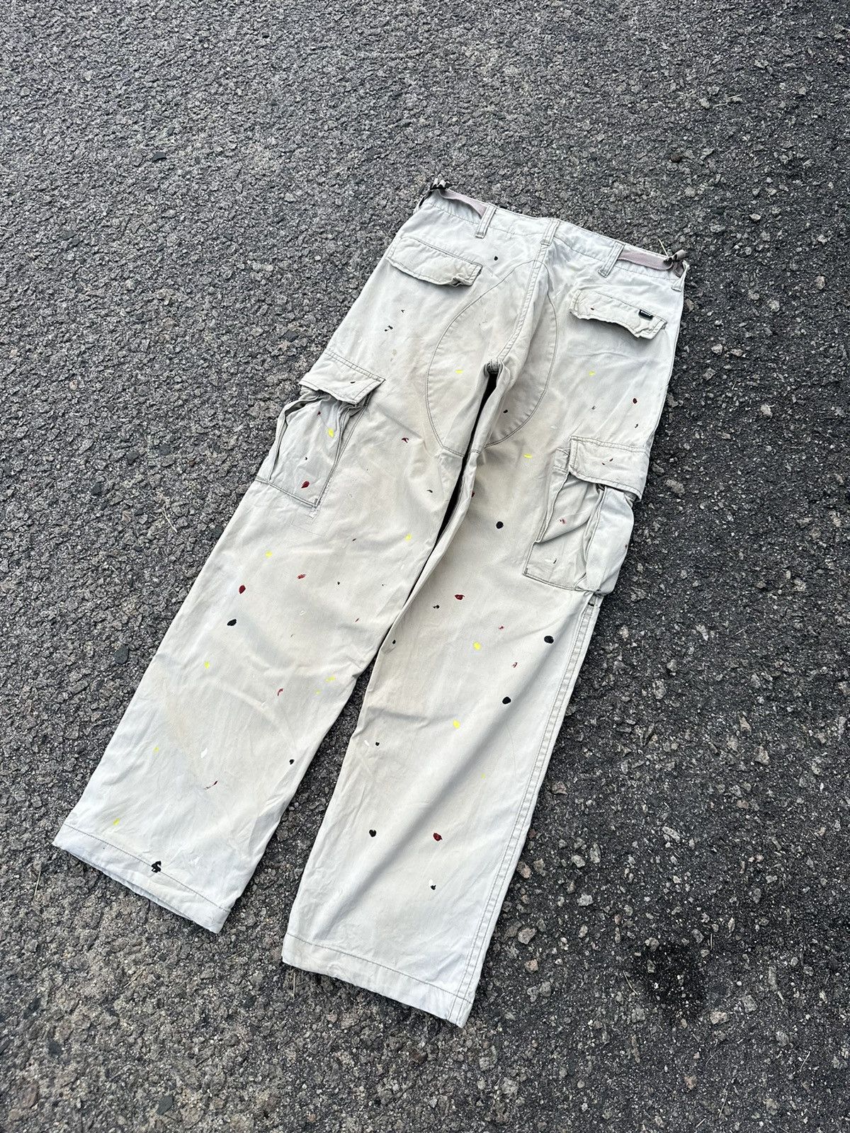 Stussy 💥JUST DROPPED💥 CARGO PANT STUSSY MULTIPOCKET PAINTED STYLE Size US 29 - 13 Thumbnail
