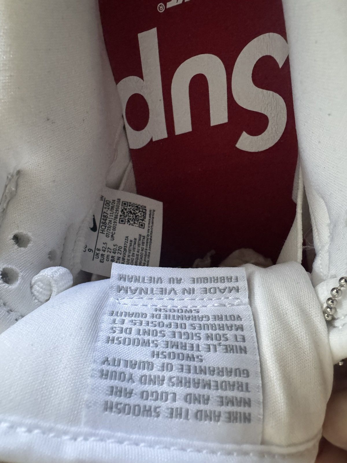 Nike × Supreme Supreme x nike SB dunks Size US 9 / EU 42 - 5 Thumbnail