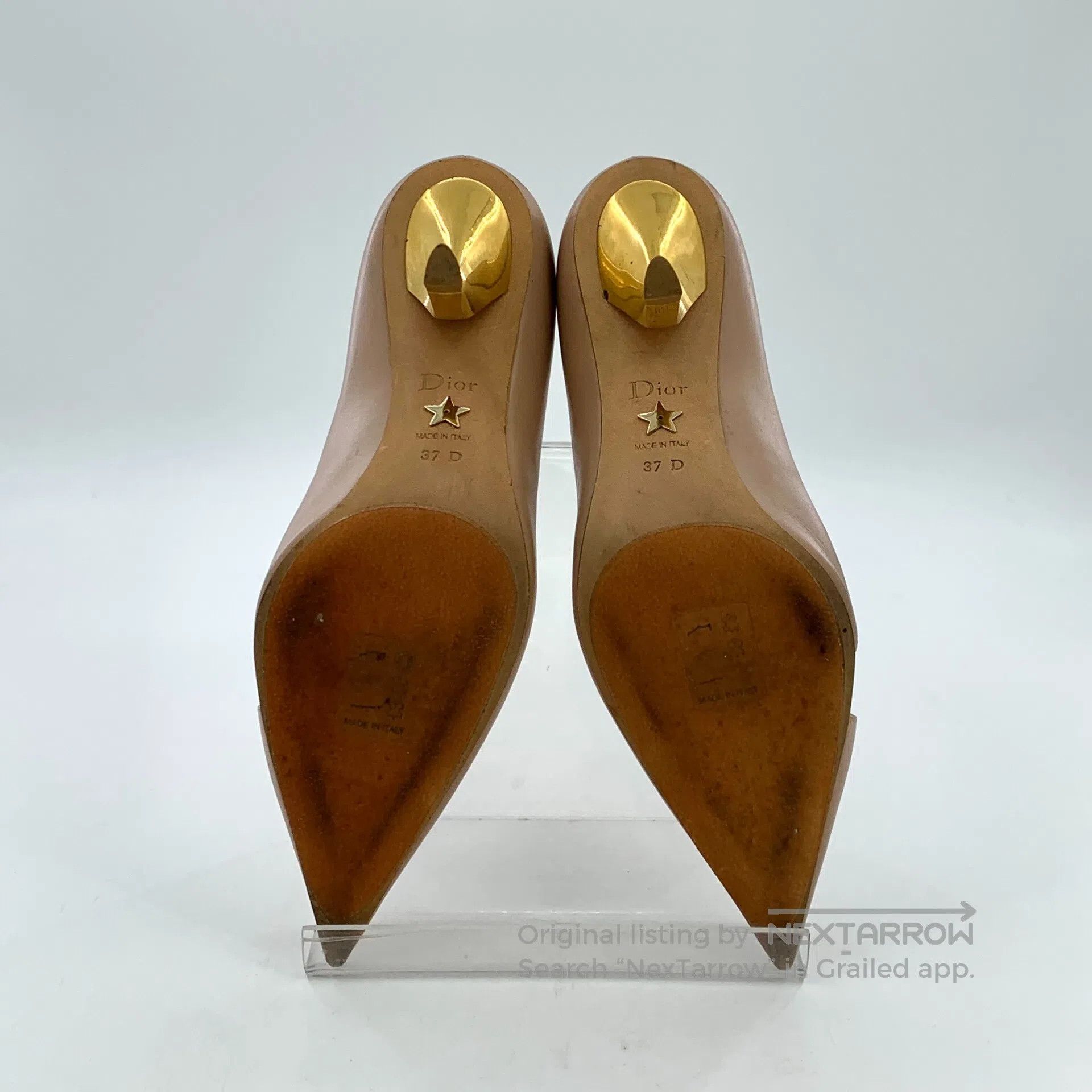 Dior Dior Nude leather pointed toe high heel shoes| Size US 6.5 / IT 36.5 - 5 Thumbnail
