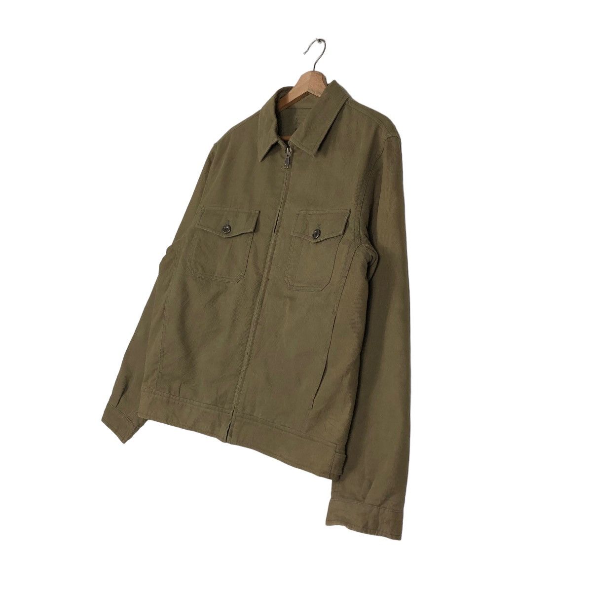 Japanese Brand 📌VINTAGE BIKER JACKET GAP MILITARY DESIGN CARGO POCKET Size US M / EU 48-50 / 2 - 3 Thumbnail