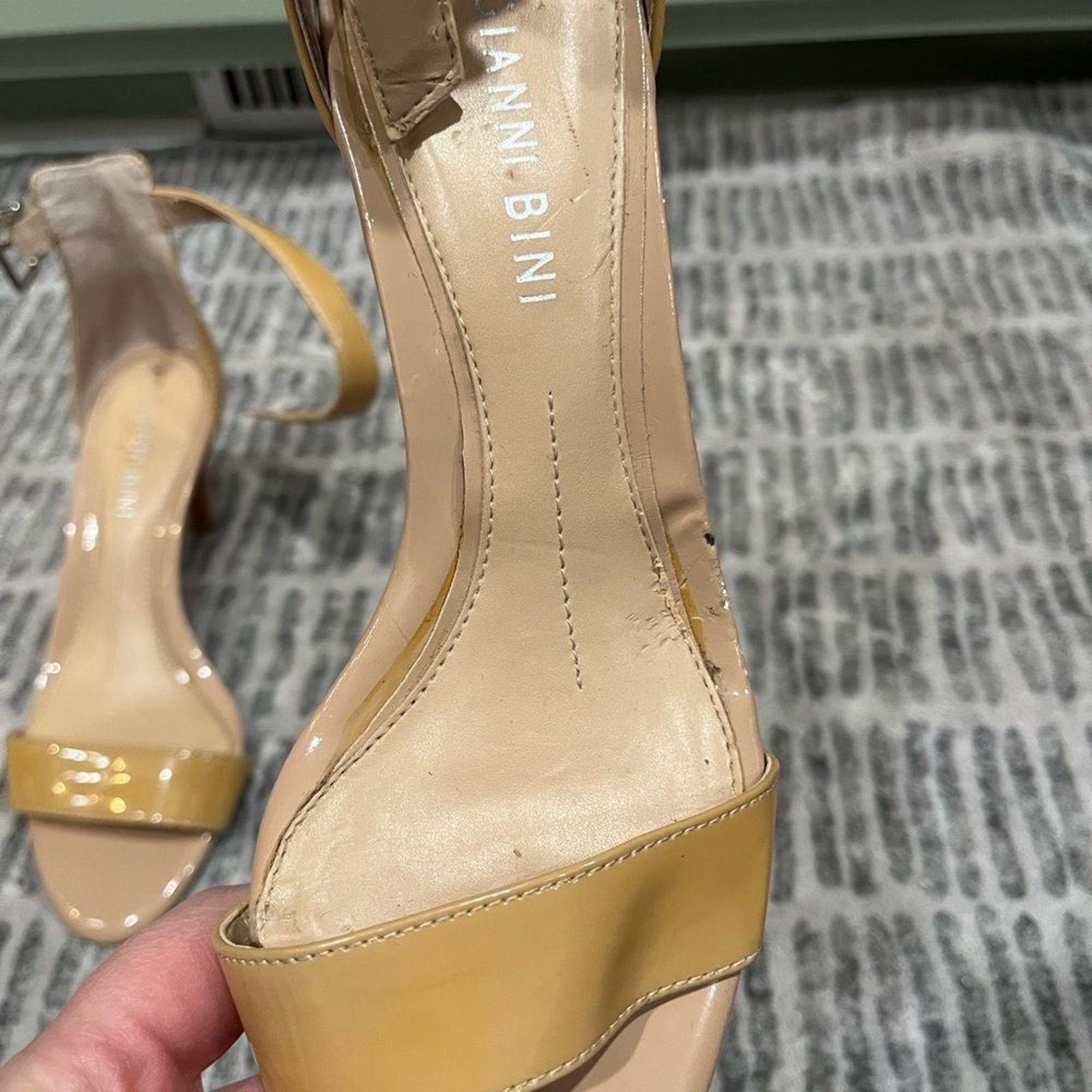 Gianni Valentino Gianni Bini Platform Kitten Heels Sandals Ankle Strap 6.5M Size US 6.5 / IT 36.5 - 2 Thumbnail