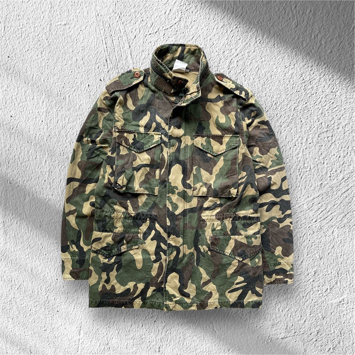 Japanese Brand Vintage Mangrove Camo M65 Field Jacket Size US L / EU 52-54 / 3 - 1 Thumbnail