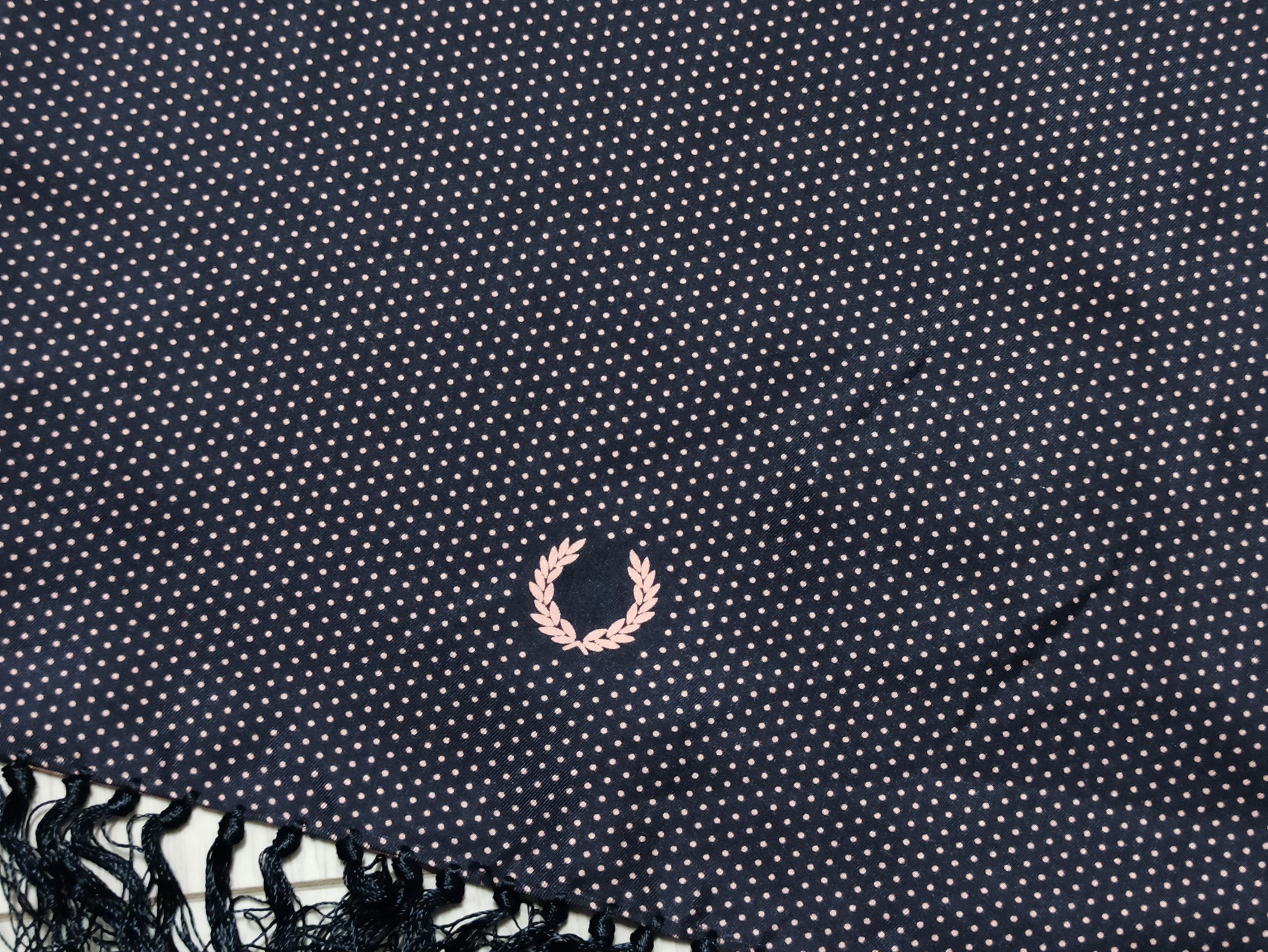 Designer × Fred Perry FRED PERRY TOOTAL SILK SCARF Size ONE SIZE - 3 Thumbnail