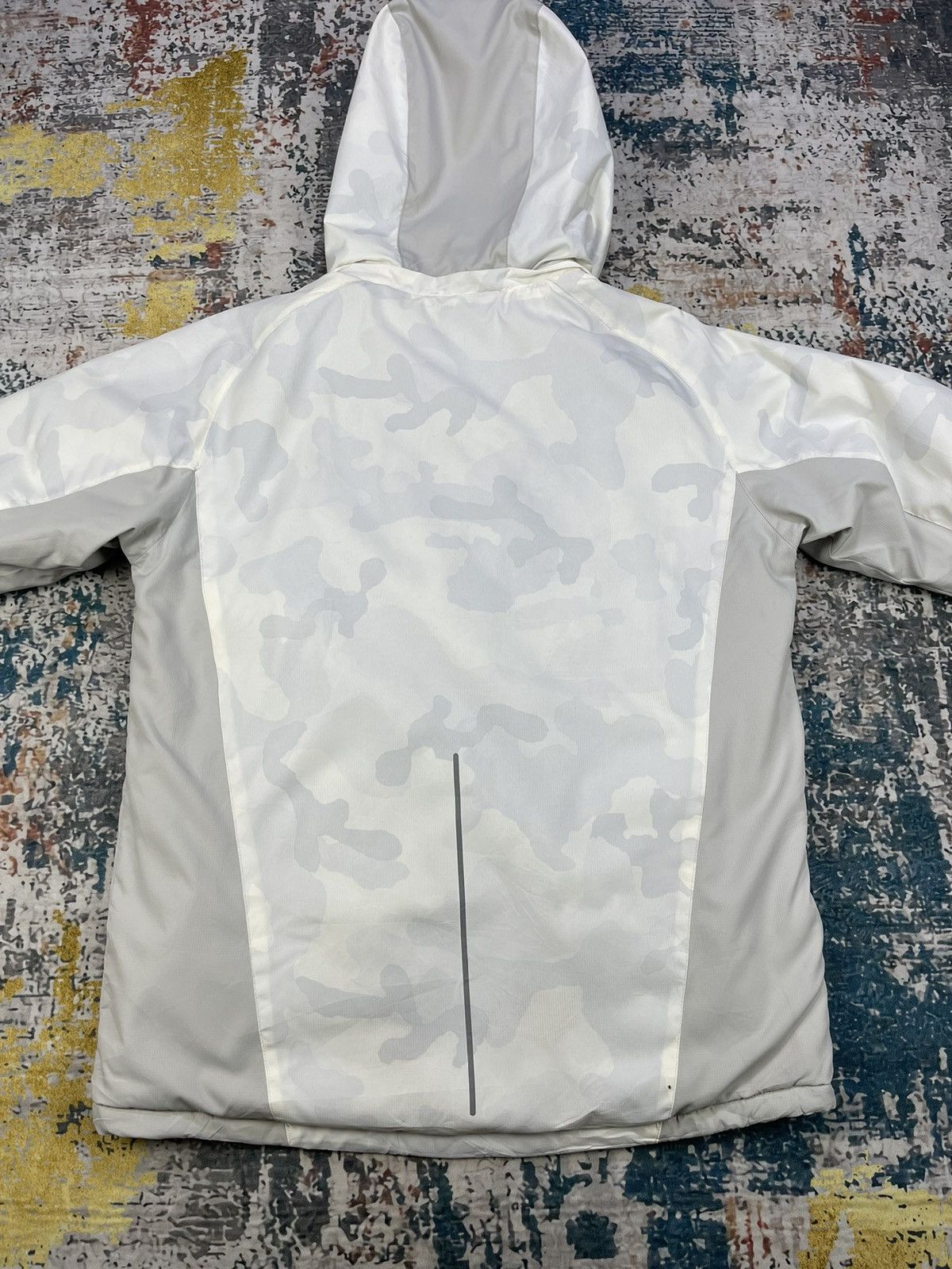 Japanese Brand Fieldcore Three Avirity White Camo Weather Jackets Size US L / EU 52-54 / 3 - 6 Thumbnail