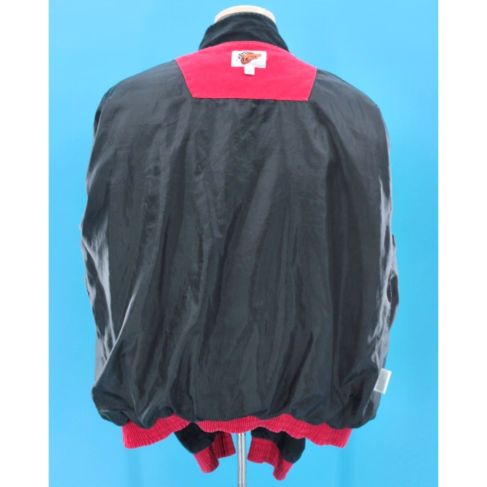 Budweiser Winner's Circle NASCAR Jacket Mens VTG 90s Red XL 1990s Budweiser Racing Jacket Men's Size US XL / EU 56 / 4 - 3 Thumbnail
