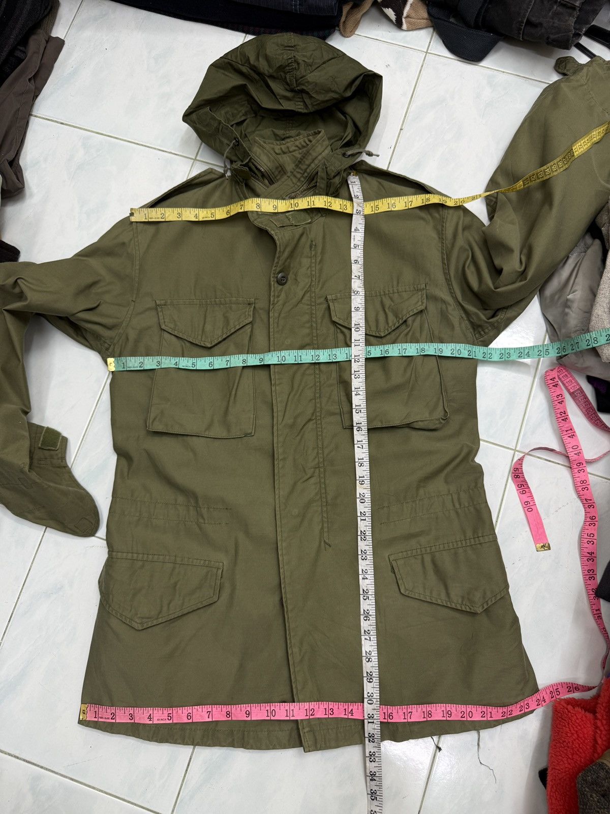 Vintage 🔥🔥🔥ARCHIVE VINTAGE US ARMY M-65 FIELD JACKET Size US S / EU 44-46 / 1 - 15 Thumbnail