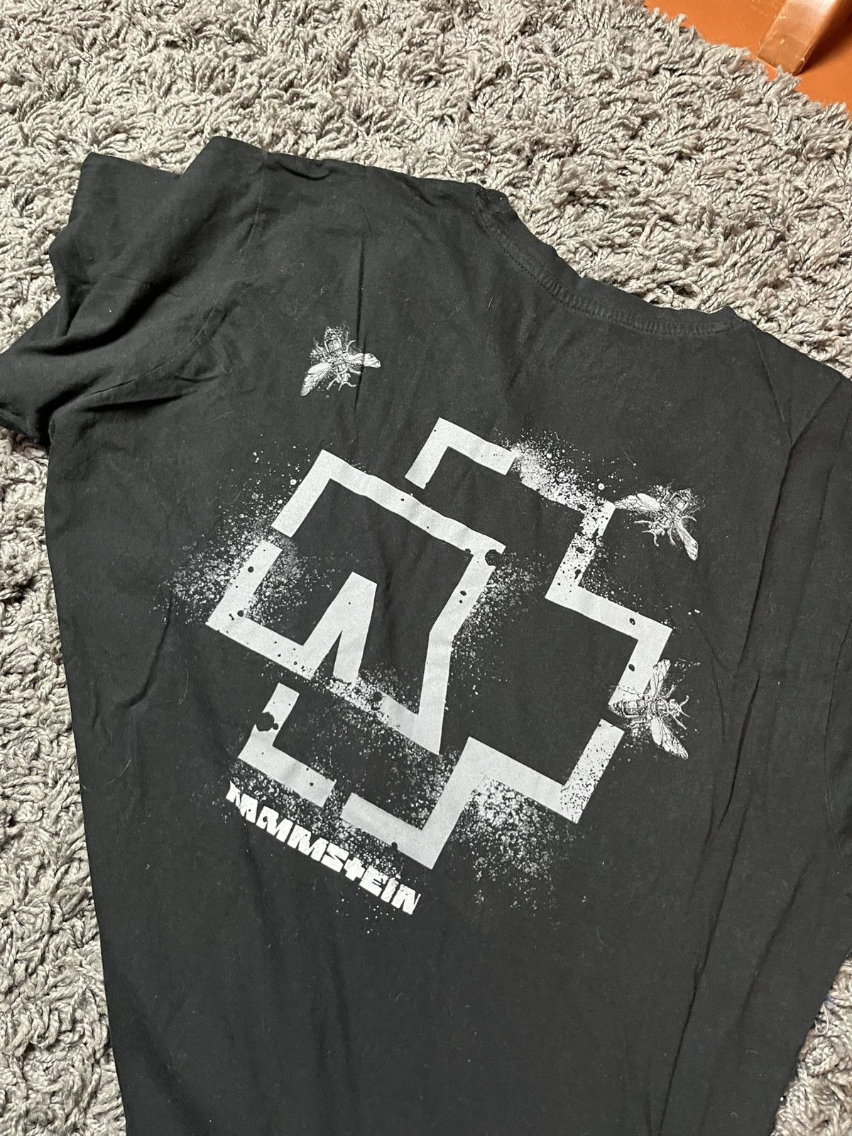 Band Tees Rammstein "Keine Lust" Bee Logo T-Shirt - Official Merch Size US XL / EU 56 / 4 - 6 Thumbnail