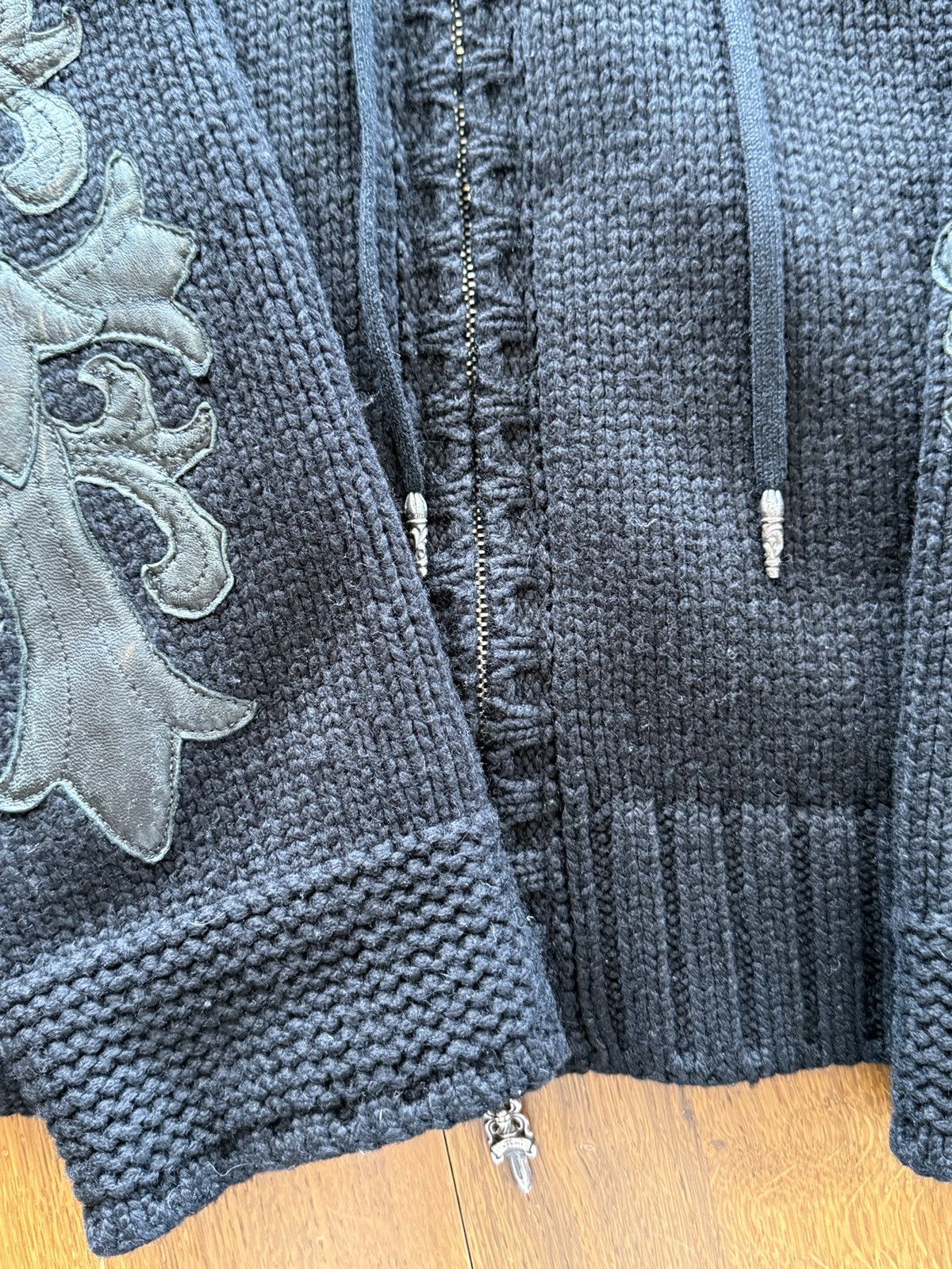 Chrome Hearts Chrome Hearts Cashmere Patches 1-of-1 Zip Up Size US L / EU 52-54 / 3 - 5 Thumbnail