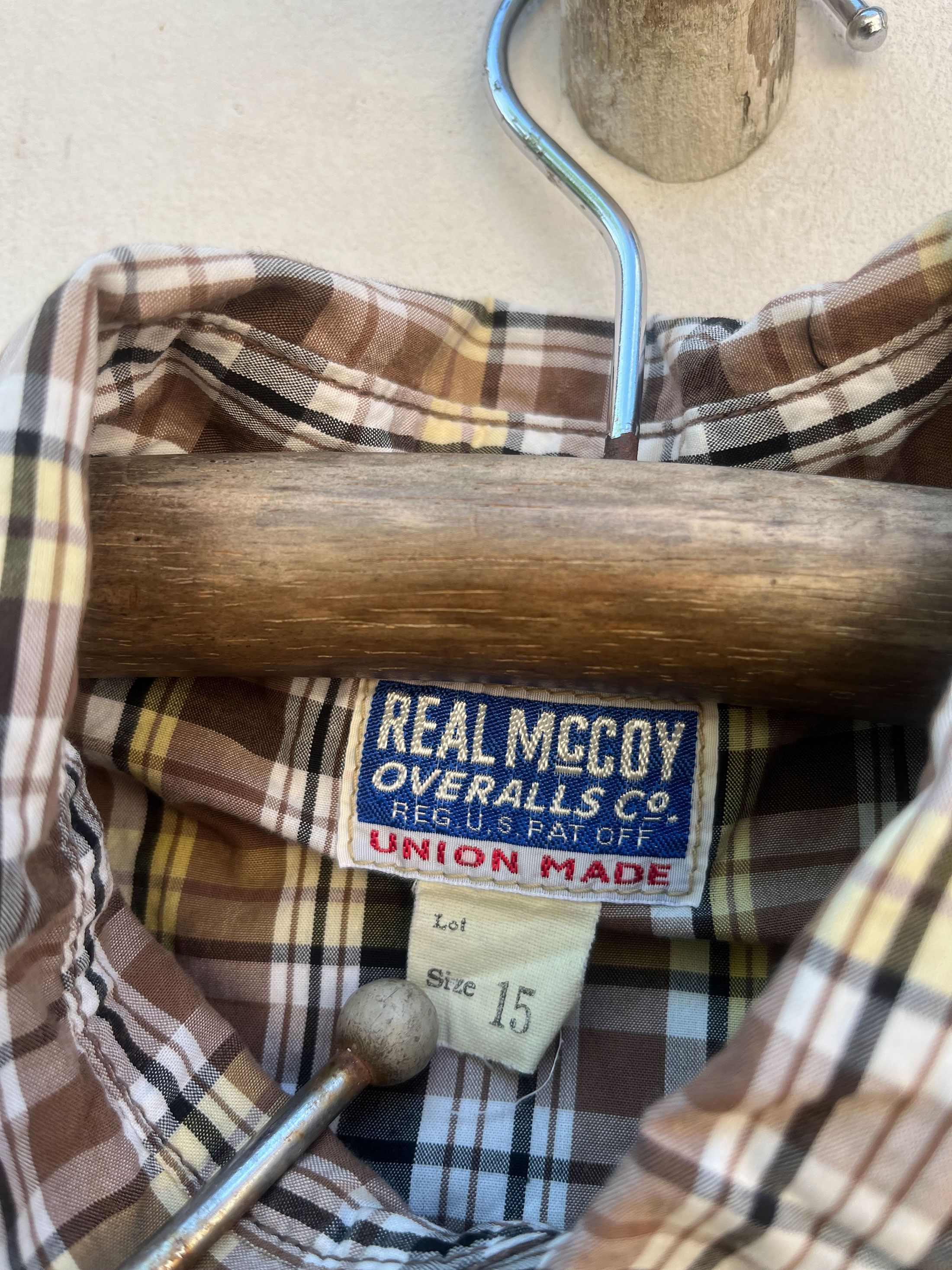 The Real McCoy's Taxi Driver Travis Bickle Pearl Snap Long Sleeve Western Size US M / EU 48-50 / 2 - 3 Thumbnail