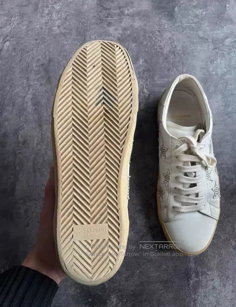 Saint Laurent Paris Saint Laurent Paris Star Studs Board Shoes Size US 8.5 / EU 41-42 - 3 Thumbnail