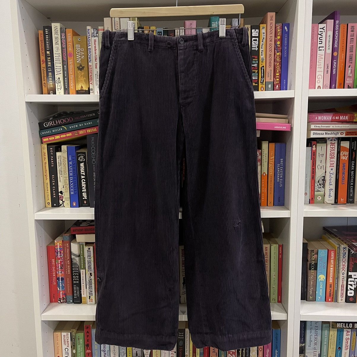 image of Vintage Margaret Howell Curdoroy Ankle Pants in Black, Men's (Size 32)