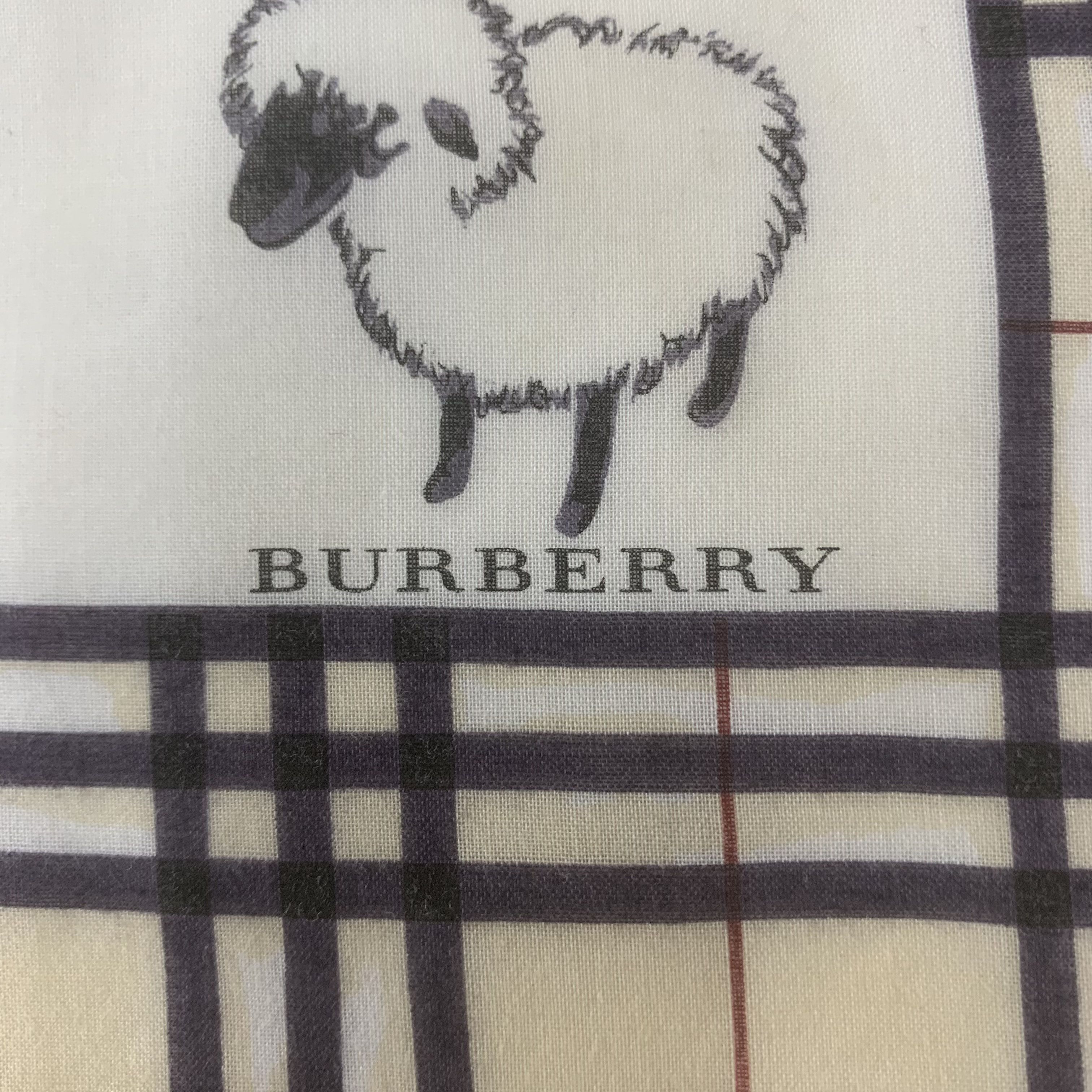 Burberry Burberry Handkerchief Bandana Neckerchief Pocket Square Size ONE SIZE - 4 Thumbnail