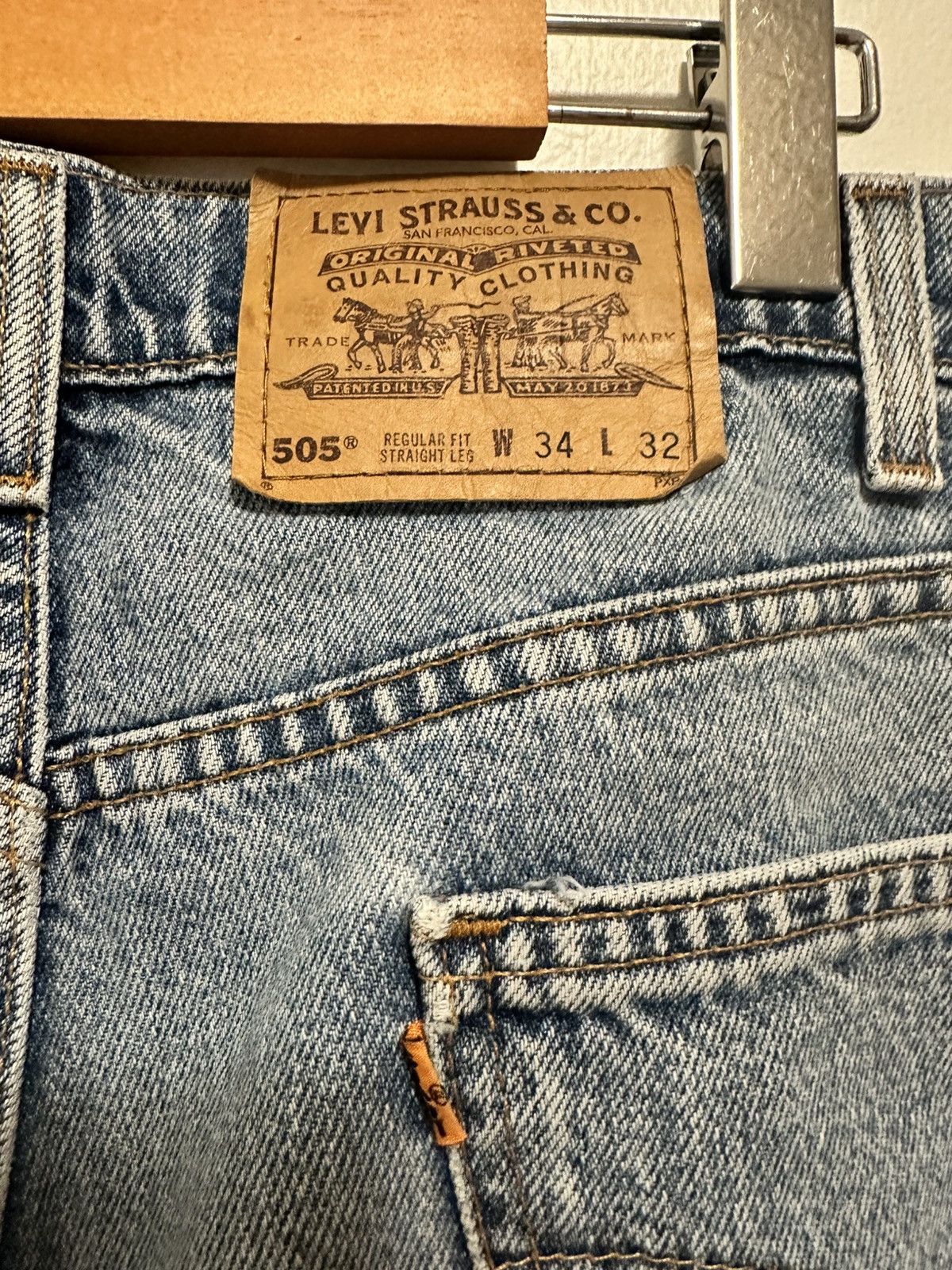 Levi's Orange Tab Vintage Levi’s FLAWLESS Size US 34 / EU 50 - 3 Thumbnail