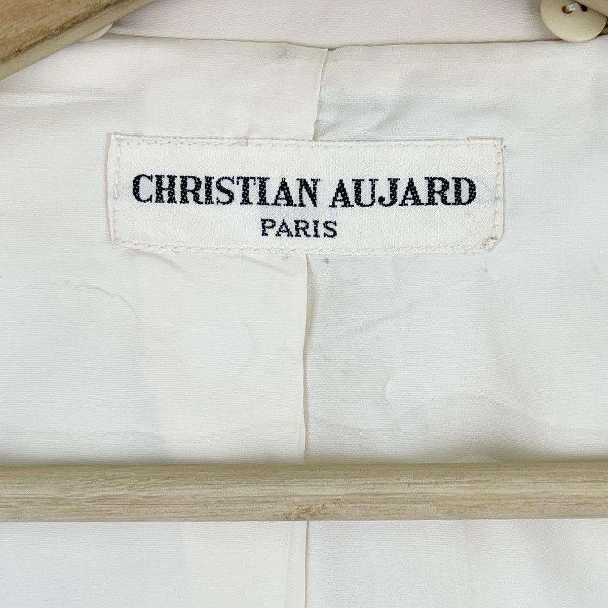 Designer Christian Aujard Paris Cropped Bomber Jacket Size M / US 6-8 / IT 42-44 - 6 Thumbnail