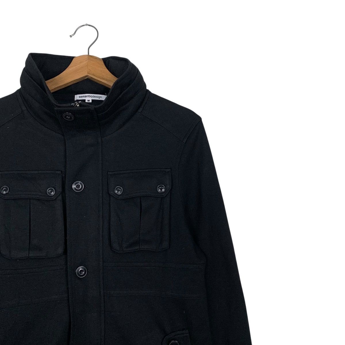 semanticdesign Sematic Design Black Casual Jacket Size US S / EU 44-46 / 1 - 5 Thumbnail