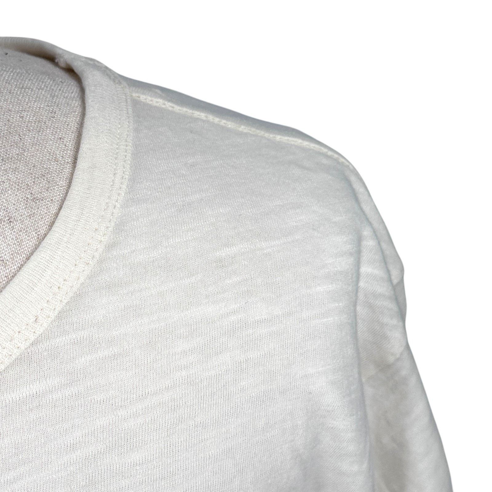 Marine Layer Marine Layer T-Shirt Men’s Large Cream Short Sleeve Size US L / EU 52-54 / 3 - 3 Thumbnail