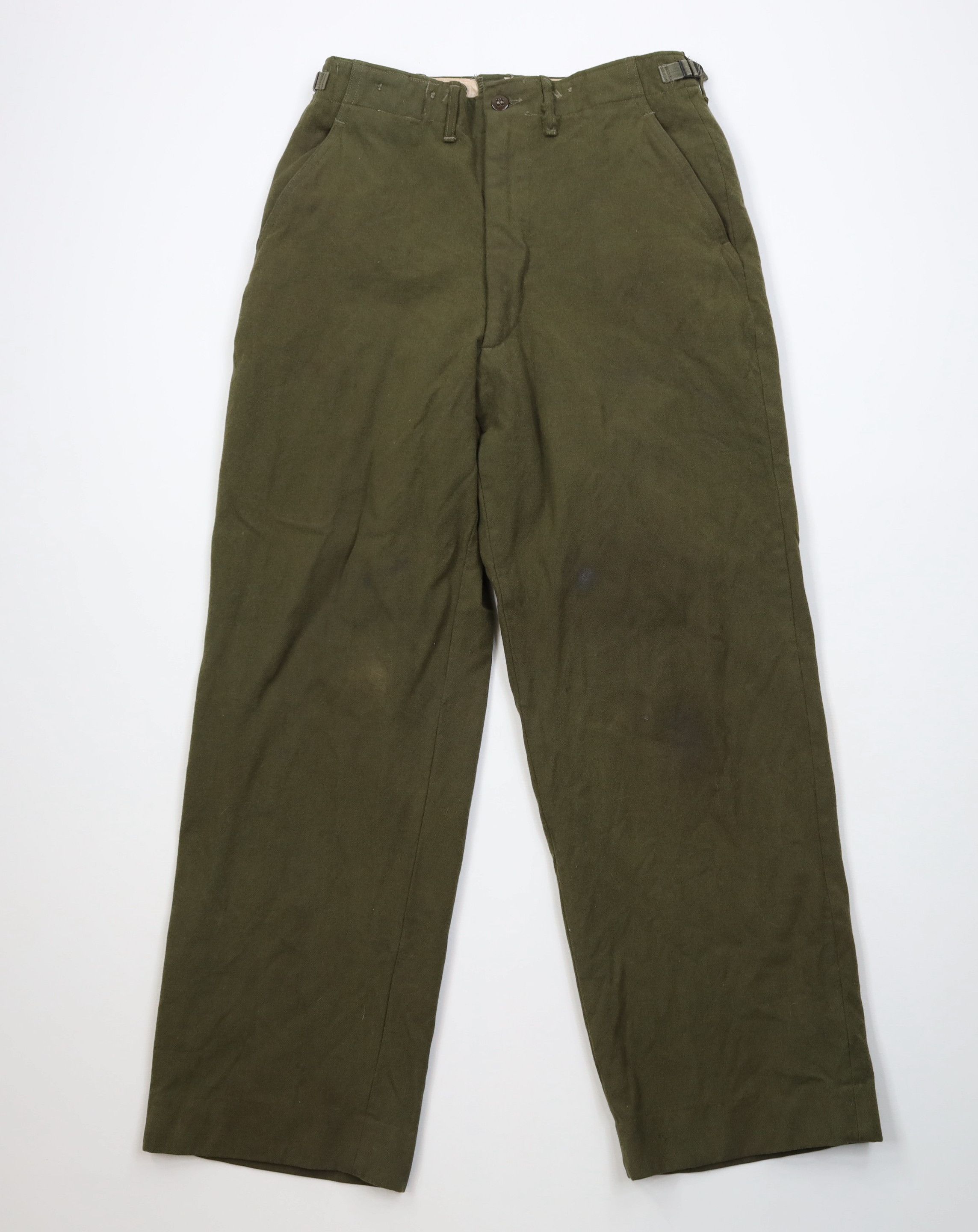 Vintage Vintage 50s Korean War USGI Wide Leg Field Trousers Pants Size US 32 / EU 48 - 1 Thumbnail