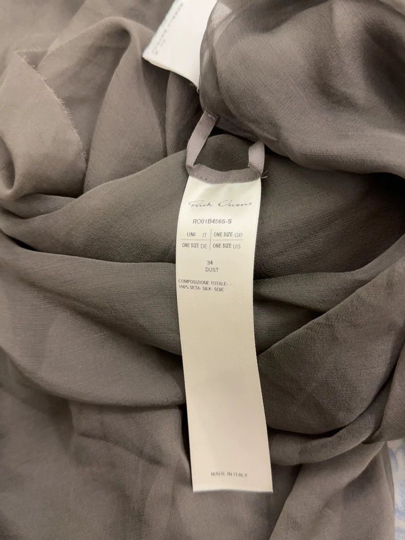 Rick Owens Rick Owens Silk Cloak 2504-Nextarrow Size XXS / US 00 / IT 34 - 4 Thumbnail