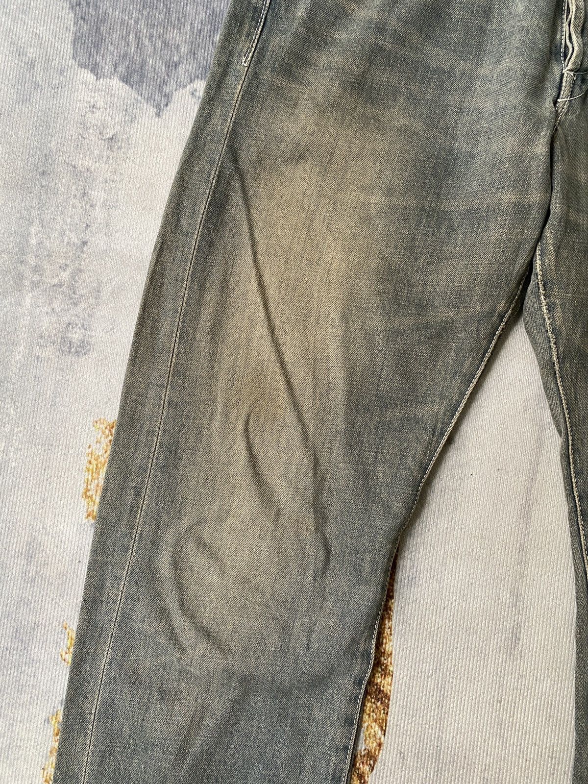 Japanese Brand × Paul Smith × Paul Smith Red Ear Red Ear Paul Smiths Rusty Washed Faded Denim Size US 31 - 8 Thumbnail