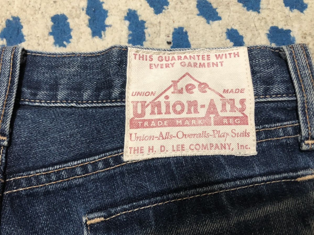 Japanese Brand × Lee × Vintage Vintage Lee union made A11S faded jeans Size 29" - 2 Thumbnail