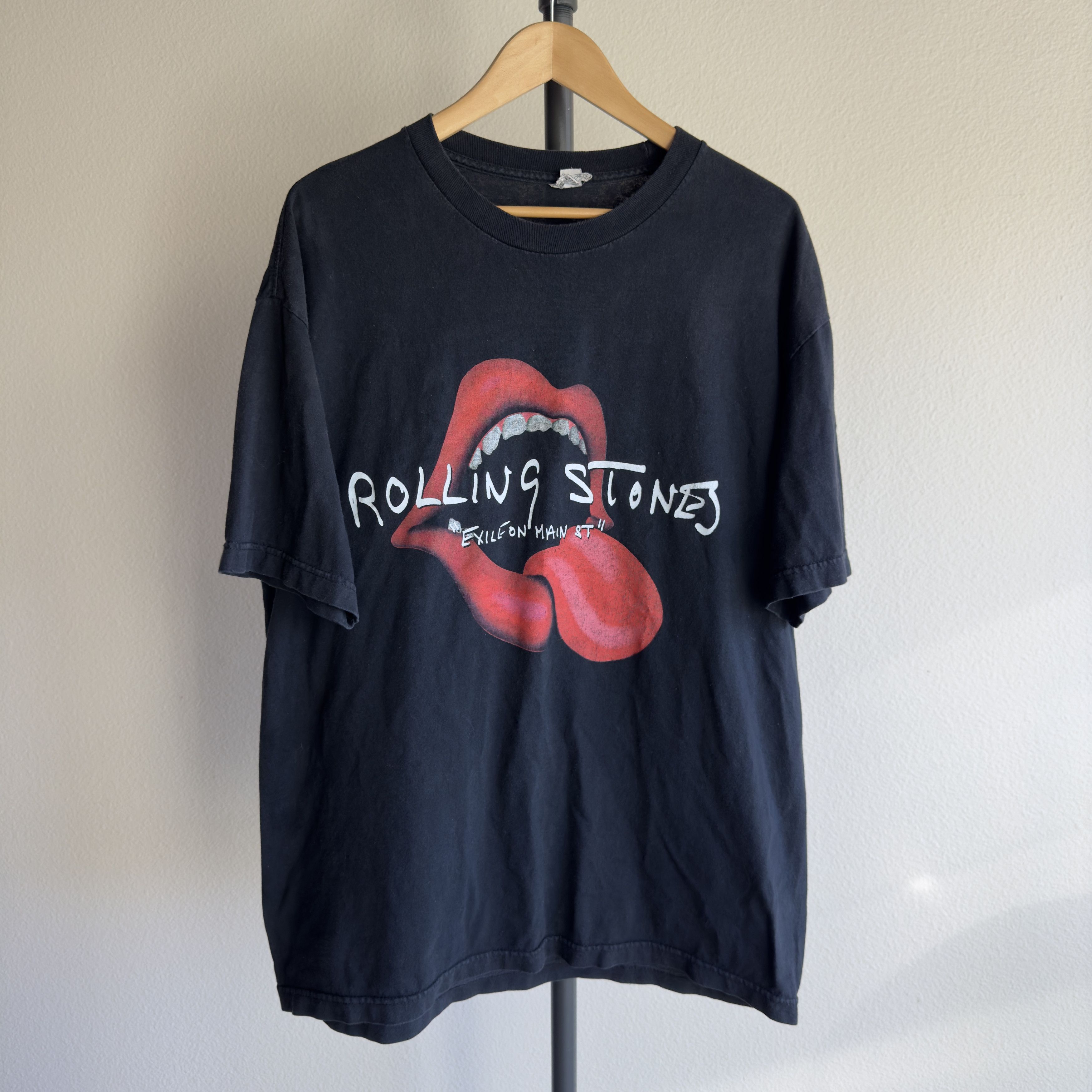 Vintage Vintage Rolling Stones T-Shirt Size US XL / EU 56 / 4 - 1 Thumbnail