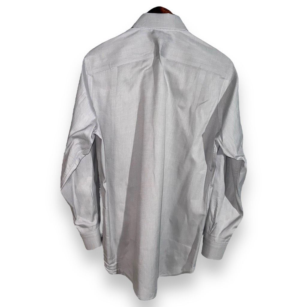 Holland & Holland Gray Holland & Sherry Classic Collar Dress Shirt Size L 16.5 Size US L / EU 52-54 / 3 - 6 Thumbnail