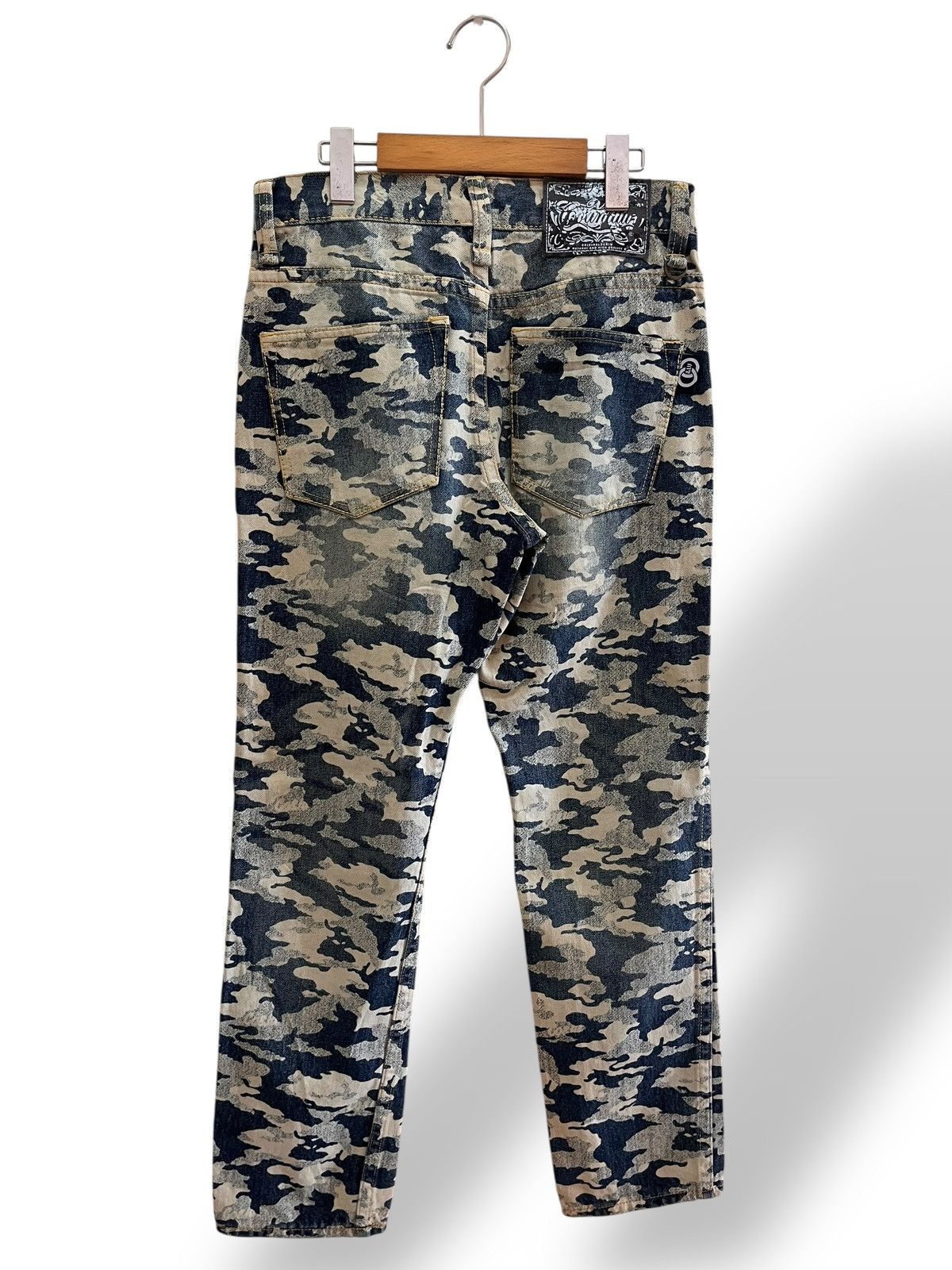 If Six Was Nine Japanese Brand Co & Lu Fullprint Jeans Size US 30 / EU 46 - 8 Thumbnail