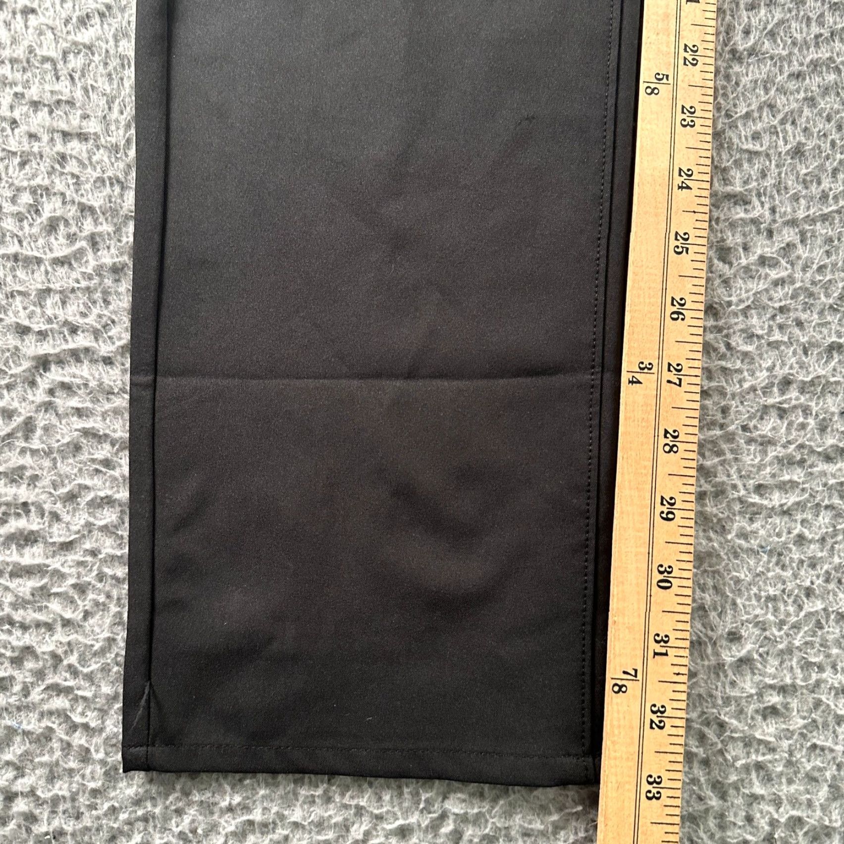Bonobos Bonobos Golf Pants Mens 33x34 Slim Black Stretch Performance Straight Polyester Flat Front Button Front Pants Sports Mens Size US 33 - 7 Thumbnail