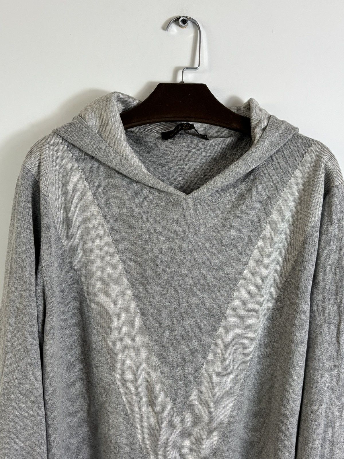 Louis Vuitton Louis Vuitton Silk Knit Hoodie Size US XXL / EU 58 / 5 - 3 Thumbnail