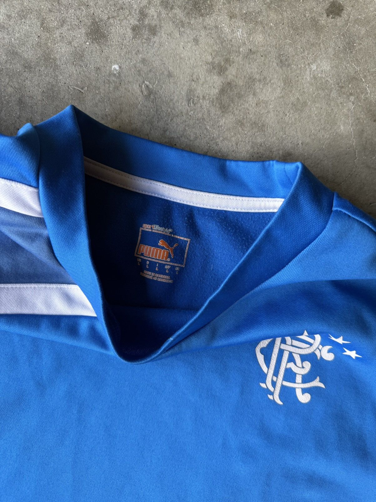 Puma Rangers F.C. Longsleeve Pullover by Puma Size Large Size US L / EU 52-54 / 3 - 3 Thumbnail