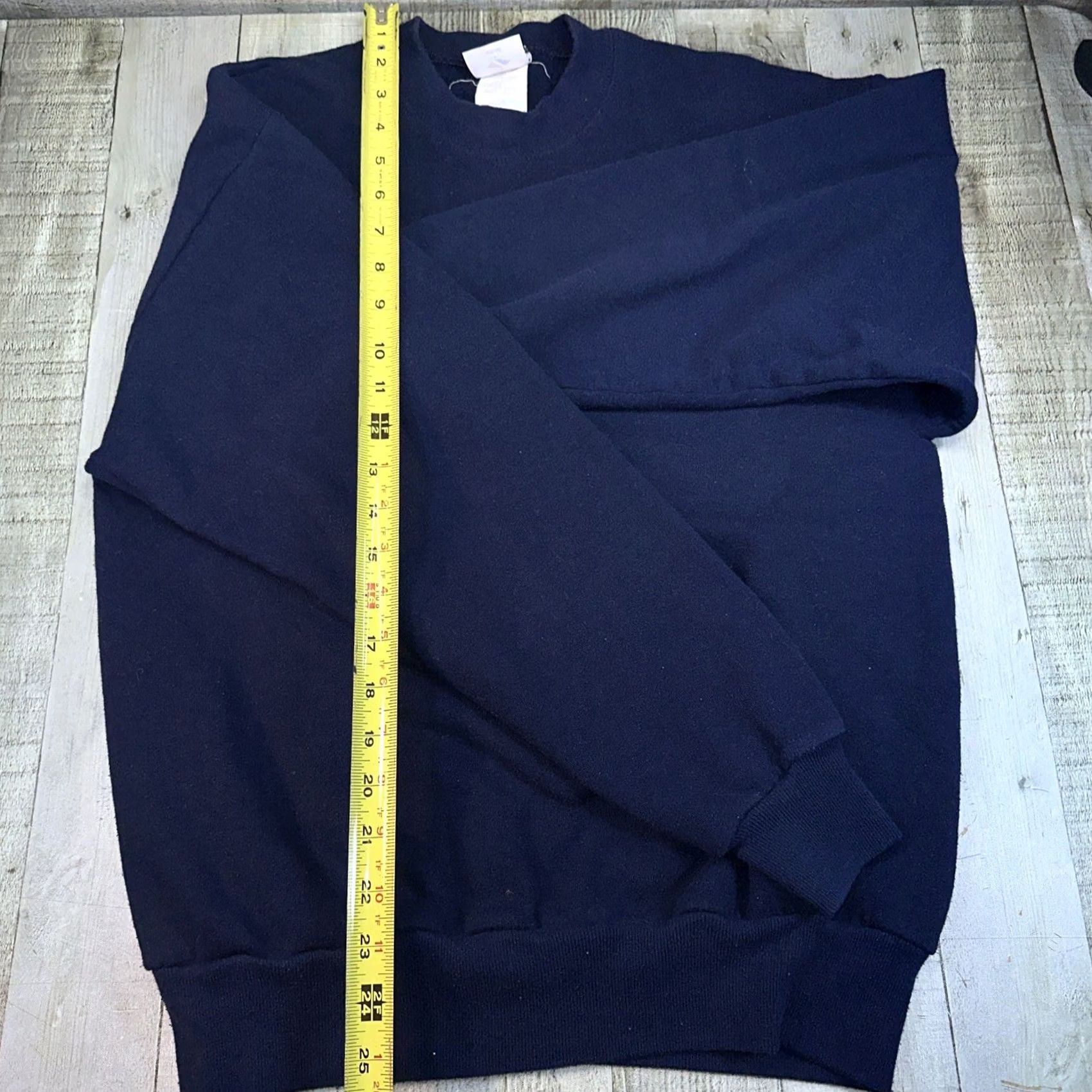 Jerzees VINTAGE Jerzees Crewneck Sweatshirt Blue M Mens Blank Y2K Size US M / EU 48-50 / 2 - 7 Thumbnail