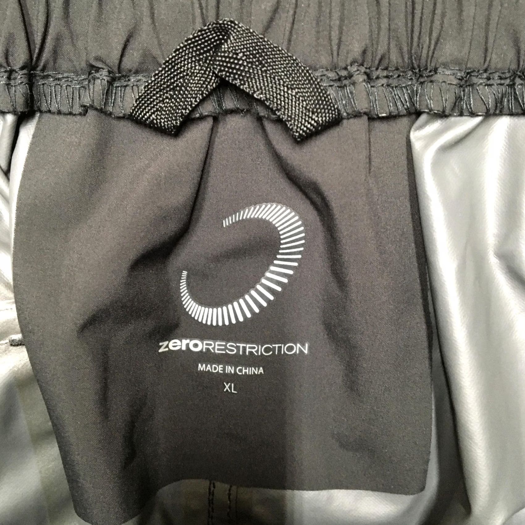 Vintage Zero Restriction Pants Mens XL Black Waterproof Golf Rain Wind Shell Rainwear Size US 36 / EU 52 - 4 Thumbnail